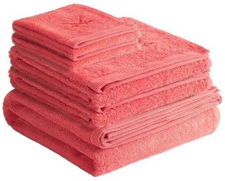 Sansibar Sylt Handtuch Set Sansibar Sylt Handtuch Set Frottier-Serie Classic Nr. 2 (Set, 5-tlg), (Set, 5-St), 5-teilig, feiner Bordüre, hochwertige Sansibar-Säbel Stickerei