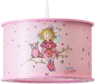Elobra No. 131558 Hängeleuchte Prinzessin Lillifee mit Eule, Rosa
