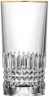 Longdrinkglas Kristall Empire Gold clear (13,5 cm)