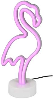 R55240101 Tischleuchte FLAMINGO weiß 1W LED, Höhe ca. 29 cm