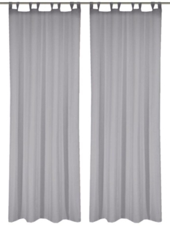 Neusser Collection Schlaufenschal David Doppelpack, silber, 140 x 245 cm