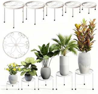 SURFOU Blumenständer 5er-Set Pflanzenständer Blumenhocker Pflanzenregal Blumenregal