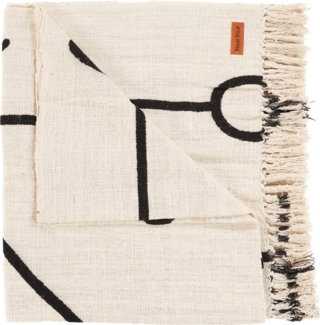 Der Evil Eye Bettüberwurf - Schwarz - Natürliches Schwarz - 128x240x1cm