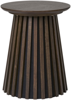 Beistelltisch, Eichenfurnier, geräuchert, ø40x50 cm