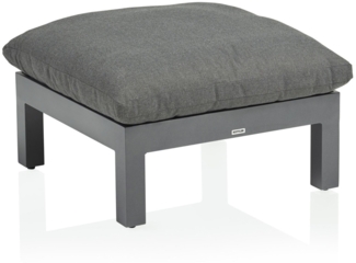 Kettler Comfort Lounge Hocker mit Kissen 81 x 81 x 50cm