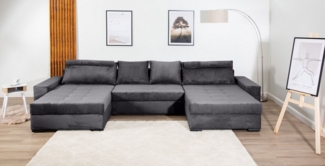 COLLECTION AB Wohnlandschaft XXXL-Josy Relax U-Form Breite 352 cm, mit 2 gleich großen Recamieren, inkl. Bettfunktion, Bettkasten, mit 4 Rückenkissen in zwei Größen