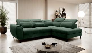 Wohnideebilder Noble Dunkelgrün Ecksofas & Eckcouches CO-NOB-RT-35LO