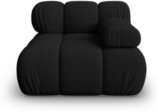 Micadoni Modul Bellis Rechts 3D-Stoff Schwarz