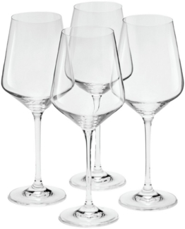 van Well Weinglas Ava, Weingläser 45,0 cl, 4 Stück, Kristallglas, Geschenkkarton mit Sichtfenster, spülmaschinengeeignet