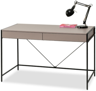 Compleo Schreibtisch mit 2 Schubladen, Breite: 123 cm, Modern design