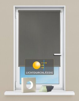 Seitenzugrollo Seitenzugrollo 'Ida', Lichtschutz, Klemmfix, ohne Bohren, Fixmaß, Kutti, Lichtschutz, ohne Bohren, Klemmfix, Sichtschutz, Sonnenschutz