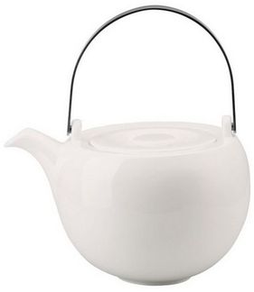 Rosenthal Brillance Weiss Teekanne 6 Pers. 3tlg.