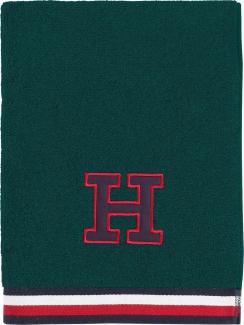 Tommy Hilfiger Frottee Melange Handtücher|Gästetuch 40x60 cm| dark-green