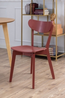 ACTONA GROUP Esszimmerstuhl (2er-Set) in orange, Holz - 45x79,5x55cm (BxHxT) (2er-Set)