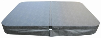 PureHaven Pool-Abdeckplane Thermoabdeckung 230x230 cm verschließbar mit Schnallen windsicher