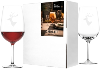Eisch Chalet Rotweinglas 655 ml 2er Set im Geschenkkarton - DS