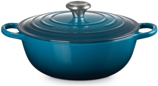 Le Creuset Gusseisen Signature La Marmite 26 cm Deep Teal