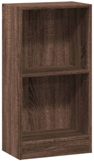vidaXL Bücherregal Braun Eichen-Optik 40x24x76 cm Holzwerkstoff 857771