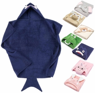all Kids United Kapuzenhandtuch Babyhandtuch mit Kapuze, Baby Baumwoll Badetuch Bade-poncho