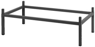 Tisch Cube Kunststoff (Antracite 120 x 70 cm 120 x 70 x 33,5 cm)