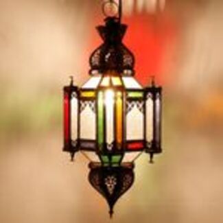Orientalische Hängeleuchte Khalid