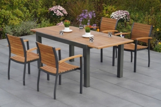 MERXX Garten-Essgruppe Santorin, (5-tlg)