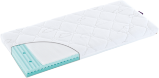 Träumeland Matratze Wiege AIR 50 x 90 x 7 cm, eckig