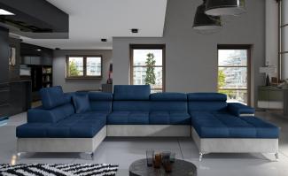 Wohnideebilder Eduardo Blau Ecksofas & Eckcouches Edr_14