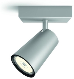 LED-Strahler Philips Paisley Metall Aluminium (10,2 x 10,2 x 9,2 cm)