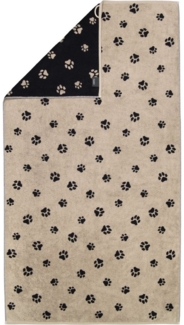 Cawö Handtücher WE LOVE DOGS Paws 6247, 100% Baumwolle (1-St)