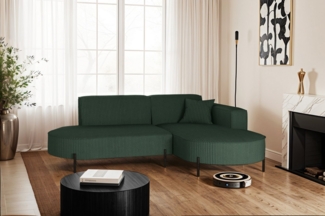 Kaiser Möbel Ecksofa Sofa L-Form Designer Modena Rein stoff Noel, Quelle, Poso