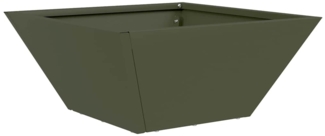 vidaXL Garten-Pflanzgefäß Olive Grün 35 x 35 x 15 cm 873802