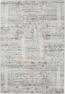 benuta Teppich George, rechteckig, Höhe: 5 mm, Vintage-Look, Kurzflor, Teppich Wohnzimmer, Schlafzimmer, Waschbar