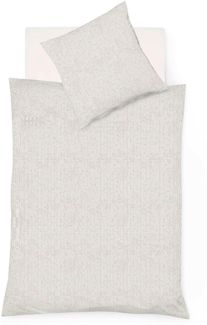 Fleuresse Black Premium Mako-Brokat-Damast Bettwäsche creme Größe: 220x240 cm