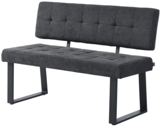 B&D home Essbank SIGFRID (1-St), gepolstert, mit Rückenlehne