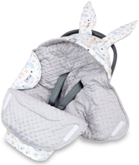 Einschlagdecke Einschlagdecke Babyschale Winter 80x87 cm Eulen, Totsy Baby