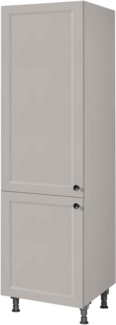 nobilia® Hochschrank "Cascada", Ausrichtung wählbar, mit zwei Türen, vormontiert, Breite/Höhe: 60/216,6 cm