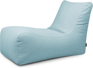 Sitzsack ‘Lounge‘, Bezugstoff - Dunes, 100% Olefin, Aquamarine, 80x135x80 cm cm.