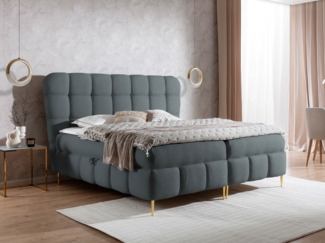 Boxspringbett Linelo (Farbe: Freya 210.23, Größe: 180 x 200)