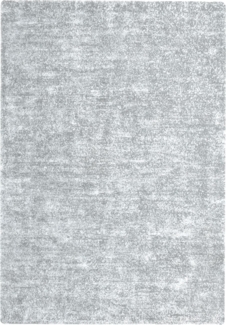 Teppich SchoenesWohnen24 Etna 110 Grau / Silber 80x150 cm