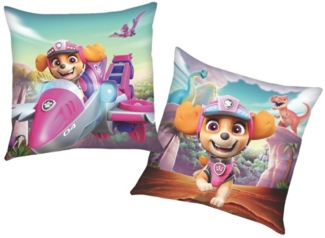 PAW PATROL Dekokissen Skye Paw Patrol 40x40 cm Kinder Deko-Kissen Wende-Motiv