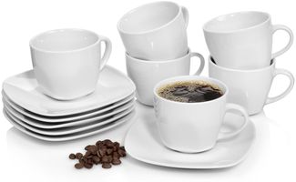 SÄNGER Kaffeetassen Set Bilgola 12 teilig für 6 Personen
