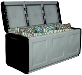 GarPet Gartenbox Gartenbox Aufbewahrungsbox 410 L Wetterfest Kissenbox Auflagen Box