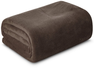 Wohndecke Simple1 Kuscheldecke aus Mikrofaser, Eurofirany, 150x200 cm, weiche Sofadecke & TV-Decke, Überwurf