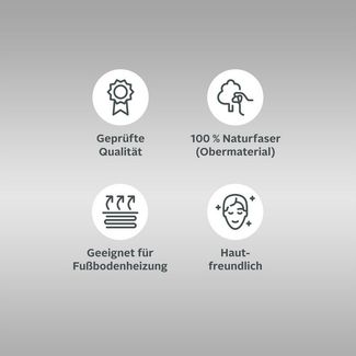 my home Läufer Sisalläufer "Natur", rechteckig, Höhe: 8 mm, Läufer in verschiedenen Farben & Größen, raumklimaregulierend