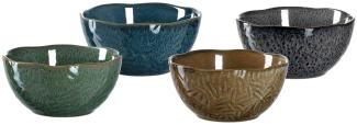 Leonardo MATERA Keramikschalen 12cm 4er Set gemischt - A