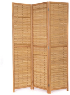 CREEDWOOD Paravent RAUMTEILER "MAYA", 3-teilig, Bambus, Natur Paravent