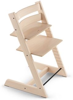 Stokke 'Tripp Trapp' Hochstuhl, natur, höhenverstellbar, Buche massiv, bis 110 kg
