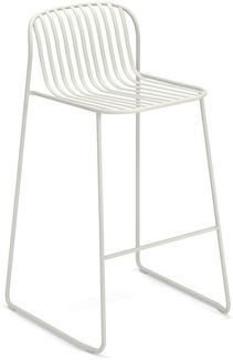 2er Set Riviera Barhocker weiß