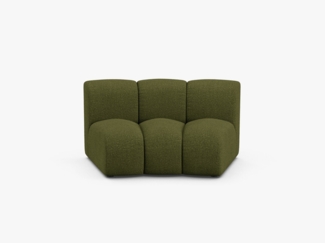 Micadoni Modul Armlos Lupine 1-Sitzer Large Boucle Baloo Dunkel-Olivgrün